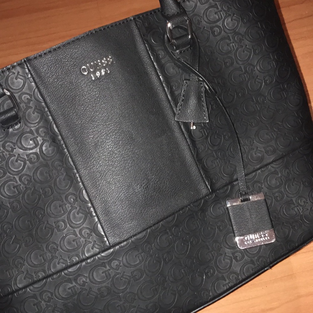 Black Guess purse